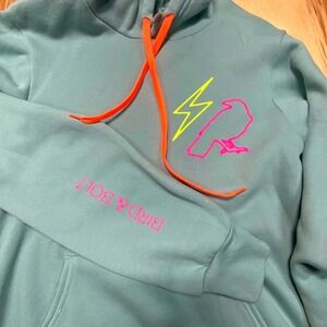 Bird and Bolt Hoodie Womens Small Excellent Condition Pale‎ Mint Green